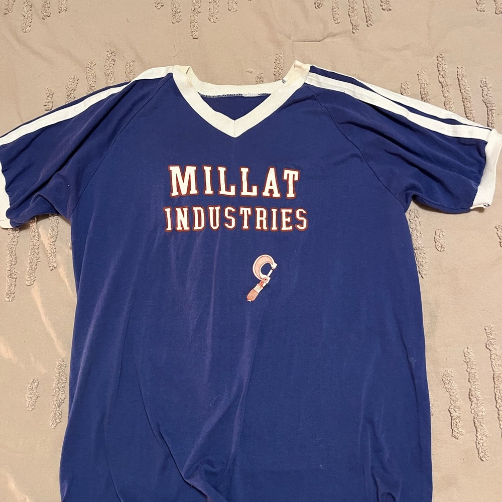 Vintage distressed short sleeve